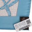 Hermes  Rendez-Vous Chez  Blue Silk Twill Scarf 70cm Online Hot Sale