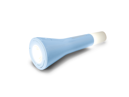 FLASHLIGHT - Lampe de poche et veilleuse - Bleu Discount