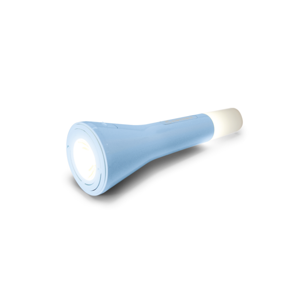 FLASHLIGHT - Lampe de poche et veilleuse - Bleu Discount