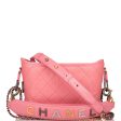 Chanel Gabrielle 20 Hobo Bag Pink Lambskin Mixed Metal Hardware Online Sale