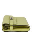 Hermes Kelly Wallet To Go Jaune Bourgeon Chevre Palladium Hardware Online Sale