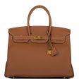 Hermes Birkin 35 Gold Togo Gold Hardware Discount