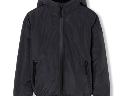 Buckley Rain Ash Black - Hooded Jacket Online Hot Sale