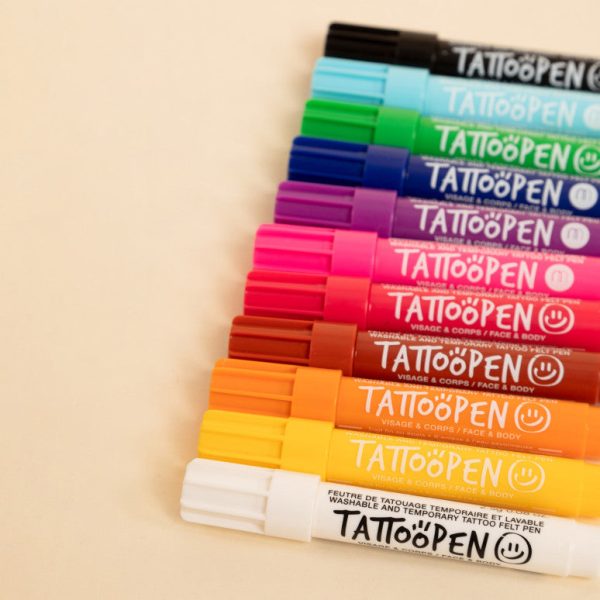 Tattoo Pen - Temporary Felt Pen Dark Blue For Discount