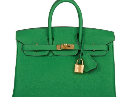 Hermes Birkin 25cm Bambou Togo Gold Hardware on Sale