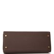 Hermes Kelly Retourne 28 Chocolate Togo Gold Hardware Sale