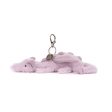 Lavender Dragon Bag Charm Fashion