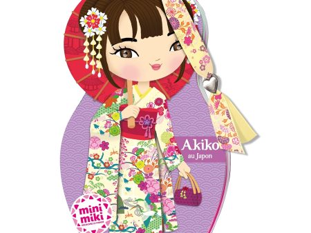 Minimiki - Carnet créatif - Akiko au Japon nouvelle édition on Sale