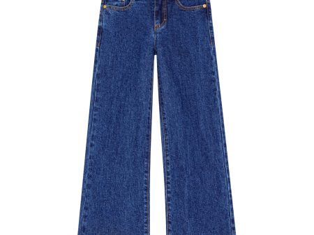 Woven Pants Blue Vintage Online Sale