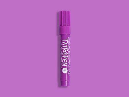 Tattoo Pen - Temporary Felt Pen Purple Cheap