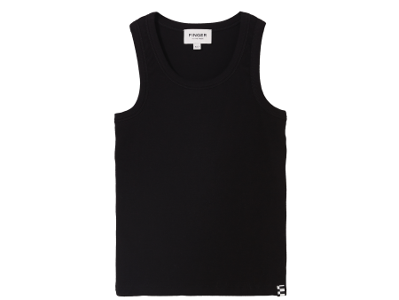 CHOPPER Black - Tank Top Hot on Sale