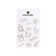 12 Temporary Coloring Tattoos - Animals Sale