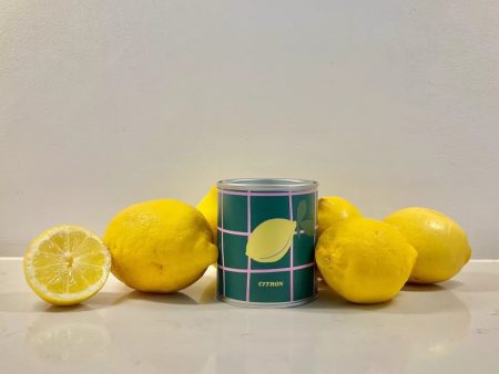 Bougie Market Parfum Citron Hot on Sale