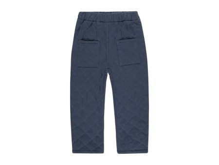 Quilted Winter Pant Indigo Online now