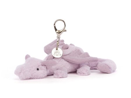 Lavender Dragon Bag Charm Fashion