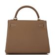 Hermes Kelly Retourne 28 Etoupe Togo Gold Hardware Online now