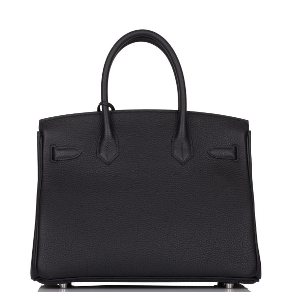 Hermes Birkin 30 Black Togo Palladium Hardware For Discount