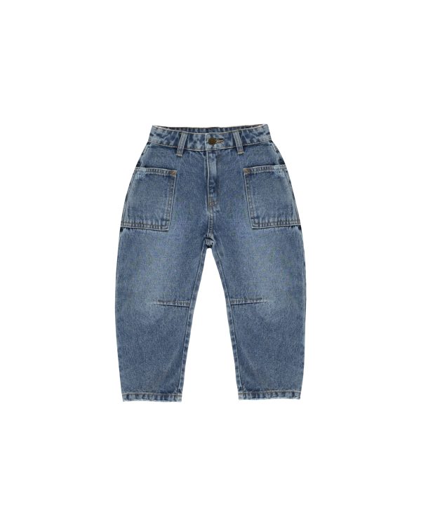 Barrel Pant Indigo For Cheap