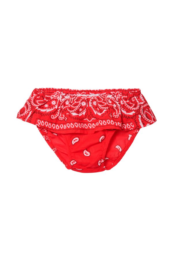 Bandana Culotte Red For Cheap