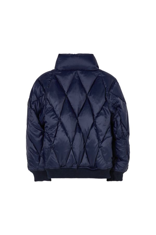 SNOWFLIGHT Navy - Reversible Down Jacket Online