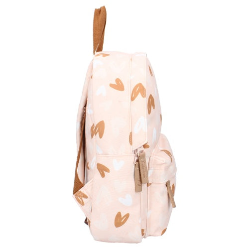 Sac à Dos Enfant Coeurs - Rose Caramel Cheap