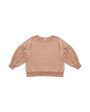 Puff Sleeve Sweatshirt Stars Dusty Rose Cheap