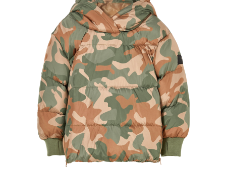 SNOWSWEET Earth Camo - Down Jacket Hot on Sale