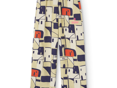 Elephant Kids Pants Soft Yellow on Sale