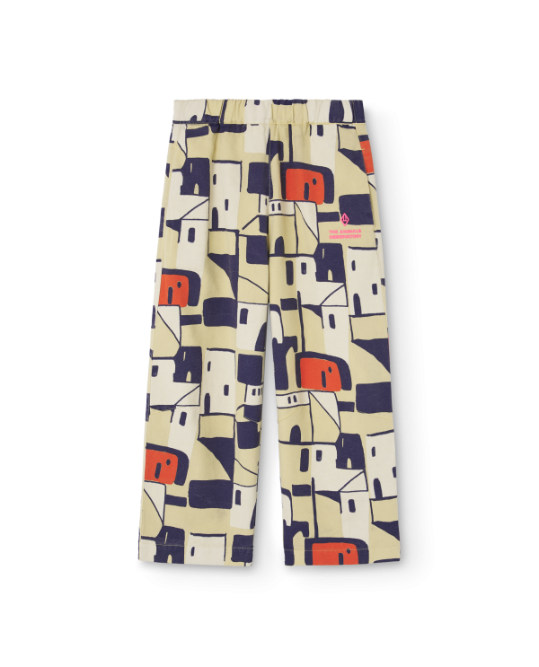 Elephant Kids Pants Soft Yellow on Sale