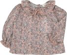 Tunic Alicia Viscose Romantic Flower Pink For Sale