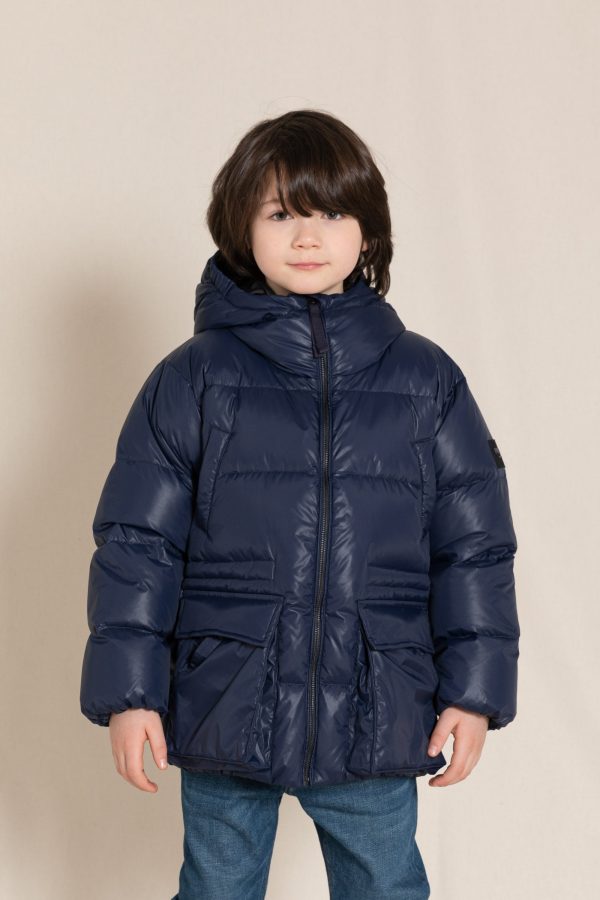 SNOWBEE Navy - Down Parka For Discount