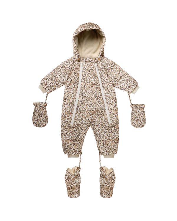 Snow Puffer Suit Harvest Floral Fashion