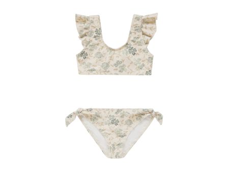 Ojai Bikini Blue Floral Online now