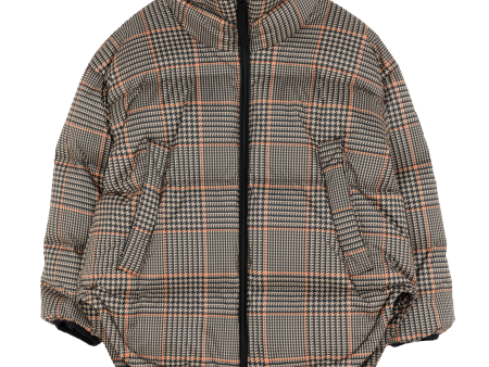 SNOWBAG Hazelnut Checkers - Down Jacket Supply