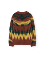 Zig Zag Bull Kids Sweater Brown For Sale