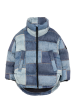 SNOWBAG Blue Patchwork - Down Jacket For Sale