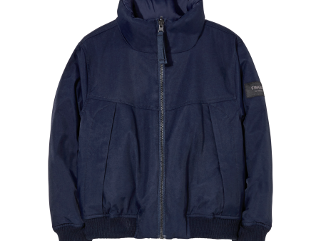 SNOWFLIGHT Navy - Reversible Down Jacket Online