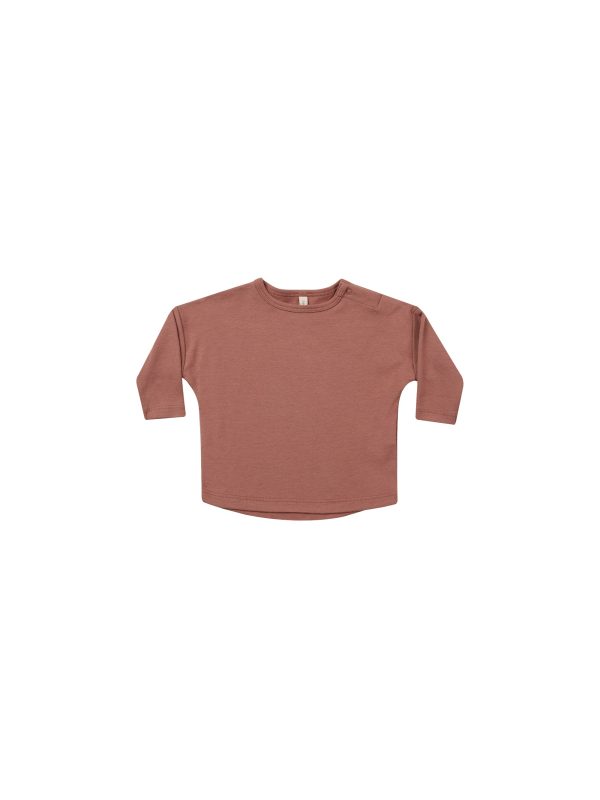 Long Sleeve Tee Berry For Discount