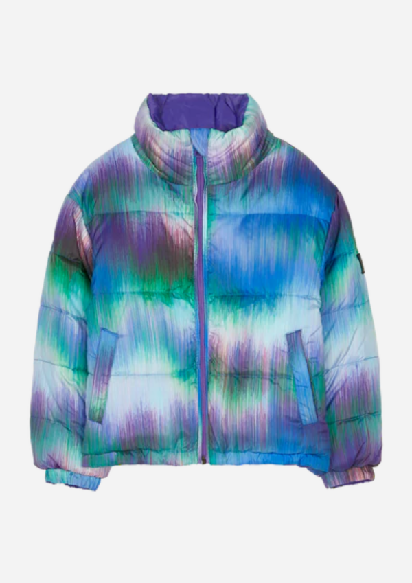 SNOWTY Purple Euphoria - Reversible Down Jacket Fashion