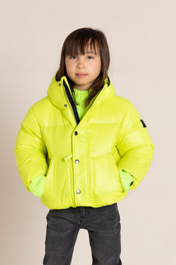 SNOWFLOW Super Lime - Down Jacket Cheap