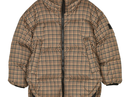 SNOWBAG Mocca Checkers - Down Jacket Online now