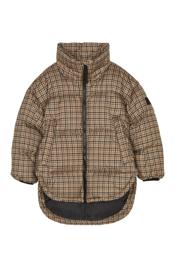 SNOWBAG Mocca Checkers - Down Jacket Online now