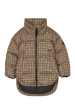 SNOWBAG Mocca Checkers - Down Jacket Online now