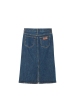 ODESSA Medium Blue - Denim Skirt Discount