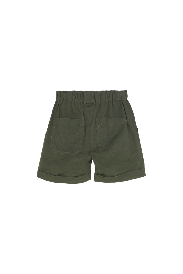 WEEK-END Khaki  - Elasticated Shorts For Sale