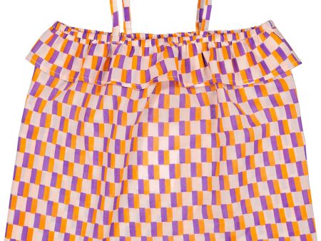 Tunic Parasol Orange Purple Sale