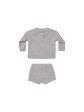 Summer Knit Set Heathered Periwinkle For Discount