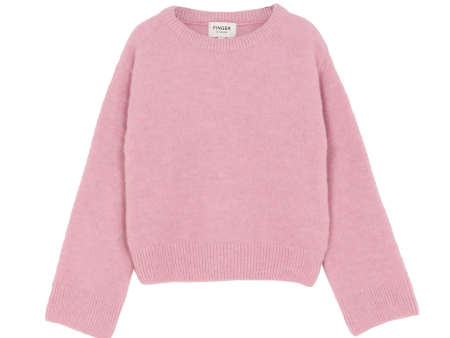 LILY Soft Pink - Crew Neck sweater For Cheap