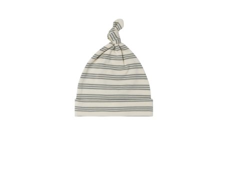 Knotted Baby Hat Basil Stripe Online Hot Sale