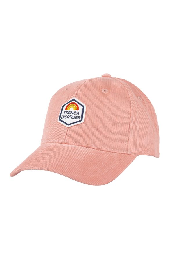 Baseball Velvet Cap Kids Old Pink on Sale